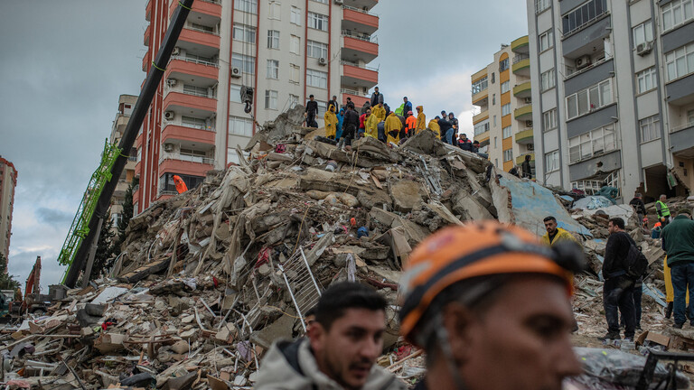زلزال غازي عنتاب تركيا