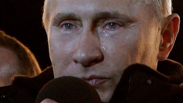 بوتن يبكي