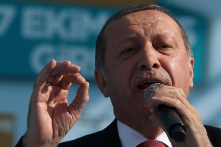 الرئيس التركي رجب طيب ارودغان